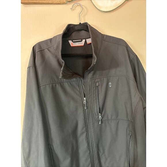 Free Country Soft Shell Jacket Mens Size XXL Black - Picture 2 of 4